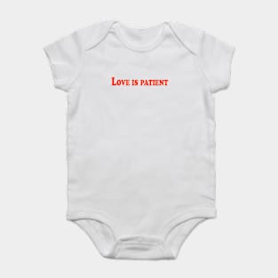 Love Baby Bodysuit